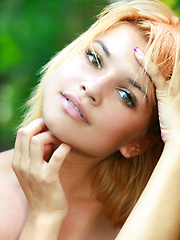 Sexy redhead model Violla