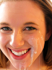 Big tit blonde fucks and sucks